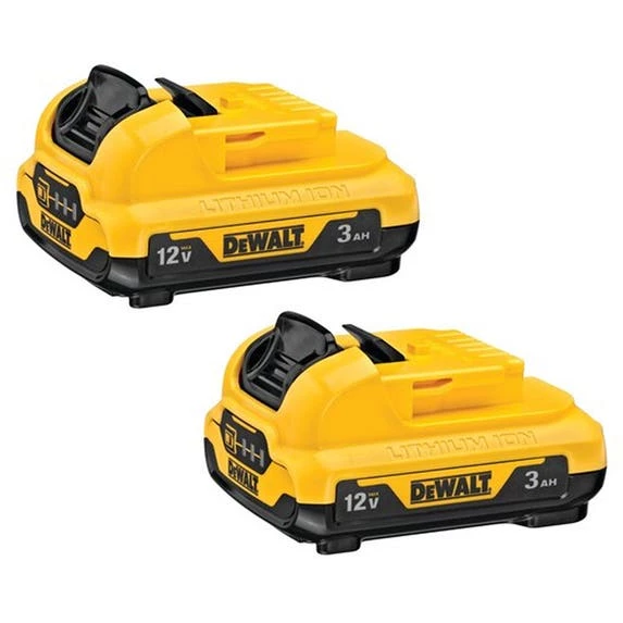 DeWalt Power Tools DeWalt 12V MAX 3.0Ah Lithium Ion Battery (2 Pack) DCB124-2 1 DeWalt Power Tools DeWalt 12V MAX 3.0Ah Lithium Ion Battery (2 Pack) DCB124-2