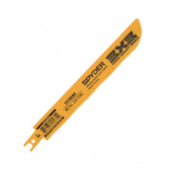 Spyder 3X3 Reciprocating Saw Blades 8" 10/14 X 14 TPI 200205 1 Spyder 3X3 Reciprocating Saw Blades 8" 10/14 X 14 TPI 200205