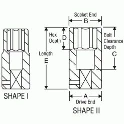 Grey Pneumatic Sockets Grey Pneumatic 3/8" Drive X 19mm 6-Point Deep Length Impact Socket (Metric) 1019MD -Champion Cutting Tool shop 20050 2 99oazvg3a7mydfko