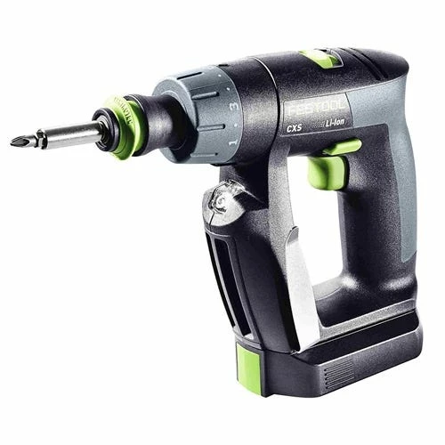 Festool CXS 10.8V Compact Cordless Drill Right Angle Chuck (2.6Ah) Kit 576099 2 Festool CXS 10.8V Compact Cordless Drill Right Angle Chuck (2.6Ah) Kit 576099 - Image 2