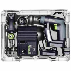 Festool CXS 10.8V Compact Cordless Drill Right Angle Chuck (2.6Ah) Kit 576099 9 Festool CXS 10.8V Compact Cordless Drill Right Angle Chuck (2.6Ah) Kit 576099 -Champion Cutting Tool shop 22326 3 zz3qe6ywooh7edeh