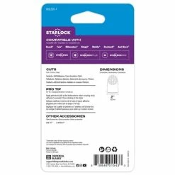 Imperial Blades Starlock 2" Soft Material Flexible Scraper IBSL520-1 -Champion Cutting Tool shop 22352 3 osqik2tond85nntp