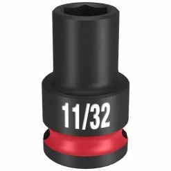 Milwaukee Tools Milwaukee Shockwave Impact Duty 3/8 Drive 11/32" Standard 6 Point Socket 49-66-6103