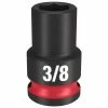Milwaukee Tools Milwaukee Shockwave Impact Duty 3/8 Drive 3/8" Standard 6 Point Socket 49-66-6104