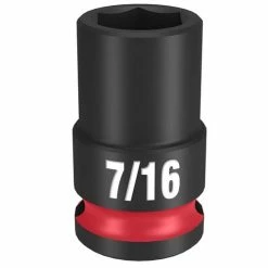 Milwaukee Tools Milwaukee Shockwave Impact Duty 3/8 Drive 7/16" Standard 6 Point Socket 49-66-6105