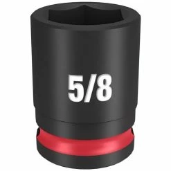 Milwaukee Tools Milwaukee Shockwave Impact Duty 3/8 Drive 5/8" Standard 6 Point Socket 49-66-6108