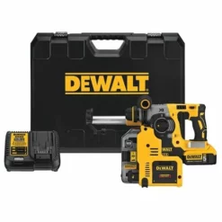 DeWalt Power Tools DeWalt 20V MAX XR 1" Brushless SDS-Plus Rotary Hammer Kit On Board Dust Extractor DCH273P2DHO