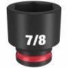 Milwaukee Tools Milwaukee Shockwave Impact Duty 3/8 Drive 7/8" Standard 6 Point Socket 49-66-6112