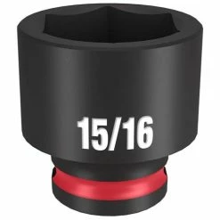 Milwaukee Tools Milwaukee Shockwave Impact Duty 3/8 Drive 15/16" Standard 6 Point Socket 49-66-6113