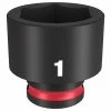 Milwaukee Tools Milwaukee Shockwave Impact Duty 3/8 Drive 1" Standard 6 Point Socket 49-66-6114