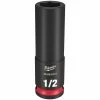 Milwaukee Tools Milwaukee Shockwave Impact Duty 3/8 Drive 1/2" Deep 6 Point Socket 49-66-6121