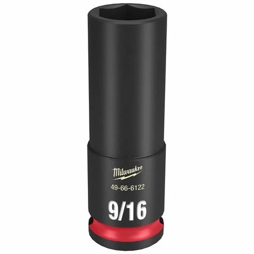 Milwaukee Tools Milwaukee Shockwave Impact Duty 3/8 Drive 9/16" Deep 6 Point Socket 49-66-6122 1 Milwaukee Tools Milwaukee Shockwave Impact Duty 3/8 Drive 9/16" Deep 6 Point Socket 49-66-6122