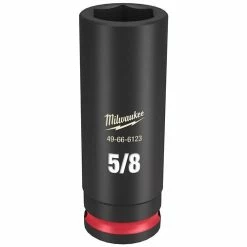 Milwaukee Tools Milwaukee Shockwave Impact Duty 3/8 Drive 5/8" Deep 6 Point Socket 49-66-6123