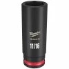 Milwaukee Tools Milwaukee Shockwave Impact Duty 3/8 Drive 11/16" Deep 6 Point Socket 49-66-6124