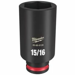 Milwaukee Tools Milwaukee Shockwave Impact Duty 3/8 Drive 15/16" Deep 6 Point Socket 49-66-6128