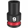 Milwaukee Tools Milwaukee Shockwave Impact Duty 3/8 Drive 9mm Standard 6 Point Socket 49-66-6133