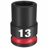Milwaukee Tools Milwaukee Shockwave Impact Duty 3/8 Drive 13mm Standard 6 Point Socket 49-66-6137