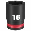 Milwaukee Tools Milwaukee Shockwave Impact Duty 3/8 Drive 16mm Standard 6 Point Socket 49-66-6140