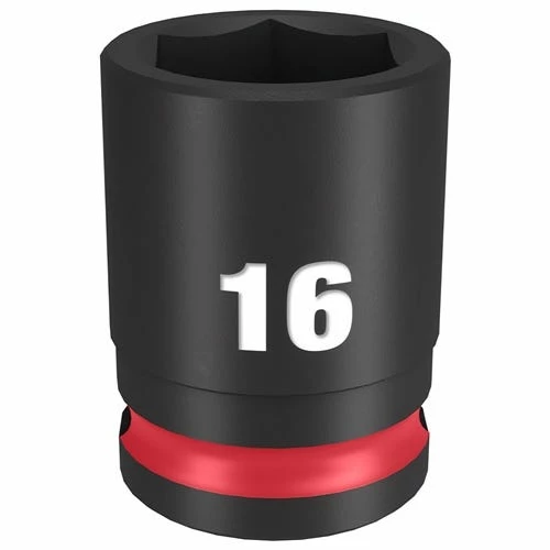 Milwaukee Tools Milwaukee Shockwave Impact Duty 3/8 Drive 16mm Standard 6 Point Socket 49-66-6140 1 Milwaukee Tools Milwaukee Shockwave Impact Duty 3/8 Drive 16mm Standard 6 Point Socket 49-66-6140