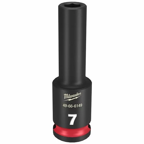 Milwaukee Tools Milwaukee Shockwave Impact Duty 3/8 Drive 7mm Deep 6 Point Socket 49-66-6149 1 Milwaukee Tools Milwaukee Shockwave Impact Duty 3/8 Drive 7mm Deep 6 Point Socket 49-66-6149