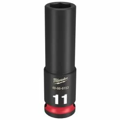 Milwaukee Tools Milwaukee Shockwave Impact Duty 3/8 Drive 11mm Deep 6 Point Socket 49-66-6153