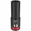 Milwaukee Tools Milwaukee Shockwave Impact Duty 3/8 Drive 13mm Deep 6 Point Socket 49-66-6155