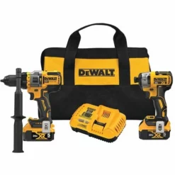 DeWalt Power Tools DeWalt 20V MAX Brushless 2-Tool Hammer Drill/Driver Combo Kit Flexvolt Advantage DCK2100P2