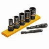 Gearwrench Tools Gearwrench 7 PC. 1/4" & 3/8" Drive Metric Bolt Biter Impact Extraction Socket Set 87911