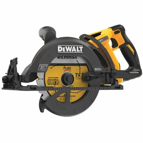 DeWalt Power Tools DeWalt FlexVolt 60V Max 7-1/4" Cordless Worm Drive Style Circular Saw (Tool Only) DCS577B 1 DeWalt Power Tools DeWalt FlexVolt 60V Max 7-1/4" Cordless Worm Drive Style Circular Saw (Tool Only) DCS577B