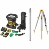 DeWalt Power Tools DeWalt 20V Max Tool Connect Green Tough Rotary Laser Kit DW080LGSK
