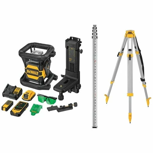 DeWalt Power Tools DeWalt 20V Max Tool Connect Green Tough Rotary Laser Kit DW080LGSK 1 DeWalt Power Tools DeWalt 20V Max Tool Connect Green Tough Rotary Laser Kit DW080LGSK