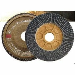 CS Unitec PLANTEX 4-1/2" Compound Flap Wheels 80 Grit (10 PACK) 93528