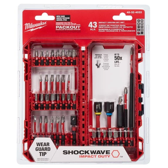 Milwaukee Tools Milwaukee SHOCKWAVE Impact Duty™ Driver Bit Set- 43PC 48-32-4033 2 Milwaukee Tools Milwaukee SHOCKWAVE Impact Duty™ Driver Bit Set- 43PC 48-32-4033 - Image 2
