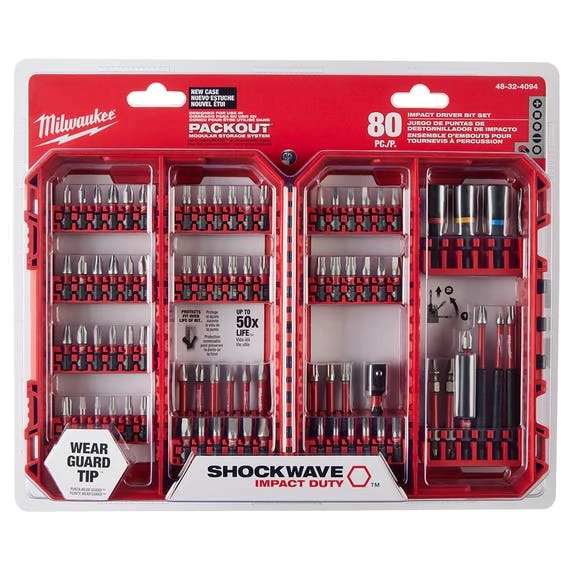 Milwaukee Tools Milwaukee SHOCKWAVE Impact Duty™ Driver Bit Set- 80PC 48-32-4094 2 Milwaukee Tools Milwaukee SHOCKWAVE Impact Duty™ Driver Bit Set- 80PC 48-32-4094 - Image 2