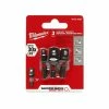 Milwaukee Tools Milwaukee SHOCKWAVE 1/4 Hex Socket Adapter Set 1/4"; 3/8"; 1/2" (3 PC) 48-32-5033