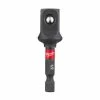 Milwaukee Tools Milwaukee Shockwave Impact Duty 1/4" Hex To 1/2" Square Socket Adapter 48-32-5034