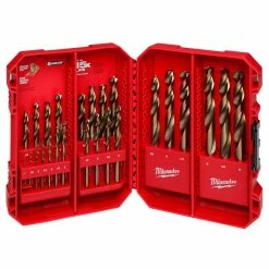 Milwaukee Tools Milwaukee RED HELIX™ Cobalt Metric Drill Bit Set – 25PC 48-89-2531