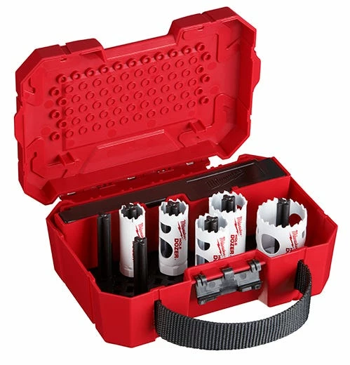 Milwaukee Tools Milwaukee 9-Piece HOLE DOZER™ General-Purpose Hole Saw Kit - 49-22-4006 1 Milwaukee Tools Milwaukee 9-Piece HOLE DOZER™ General-Purpose Hole Saw Kit - 49-22-4006