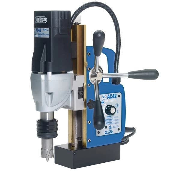 Champion Cutting Tools Champion VariBrute Magnetic Drill Press AC42 1 Champion Cutting Tools Champion VariBrute Magnetic Drill Press AC42