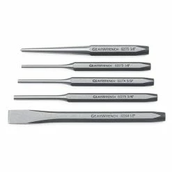Gearwrench Tools Gearwrench 5 Piece Punch And Chisel Set 82304