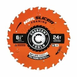 Crescent Tools Crescent 6-1/2" 24-Tooth NailSlicer Framing Circular Saw Blade CSBFR-624