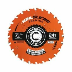 Crescent Tools Crescent 7-1/4" 24-Tooth NailSlicer Framing Circular Saw Blade CSBFR-724
