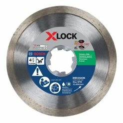 Bosch Power Tools Bosch 4-1/2" X-LOCK Continuous Rim Diamond Blade DBX4543S