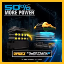 DeWalt Power Tools DeWalt Powerstack 20V MAX 5ah Battery Double Pack DCBP520-2 -Champion Cutting Tool shop dcbp520 b 1
