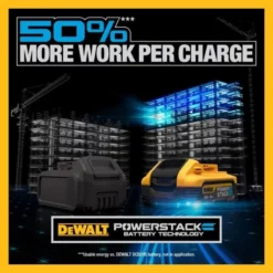 DeWalt Power Tools DeWalt Powerstack 20V MAX 5ah Battery Double Pack DCBP520-2 -Champion Cutting Tool shop dcbp520 d. 1