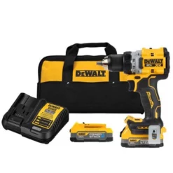 DeWalt Power Tools DeWalt 20V MAX XR Brushless Cordless 1/2" Drill/Driver 2-Battery Powerstack Kit DCD800E2