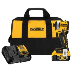 DeWalt Power Tools DeWalt Atomic 20V Max 1/4" Brushless Cordless 3-Speed Impact Driver Kit DCF850P1