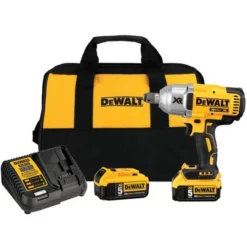 DeWalt Power Tools DeWalt 20V MAX XR High Torque 3/4" Impact Wrench 5.0Ah Kit W/ Hog Ring Anvil DCF897P2