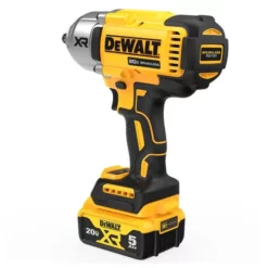 DeWalt Power Tools DeWalt 20V MAX XR 1/2" High Torque Impact Wrench W/ Hog Ring Anvil Kit DCF900P2 -Champion Cutting Tool shop dcf900 3 1 1