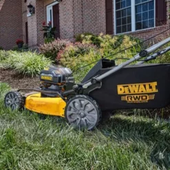 DeWalt Power Tools DeWalt 2X20V MAX Brushless Cordless 21-1/2" Rear Wheel Drive Self-Propelled Mower Kit DCMWSP255Y2 -Champion Cutting Tool shop dcmwsp255y2 4